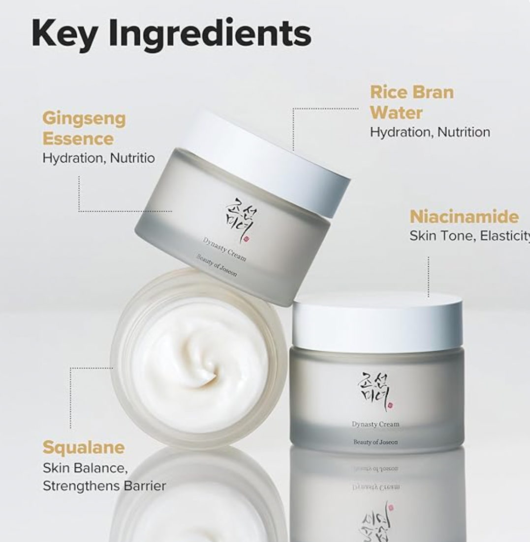 Beauty of Joseon Dynasty Cream Hydrating Face Moisturize 50ml, 1.69 fl.oz.
