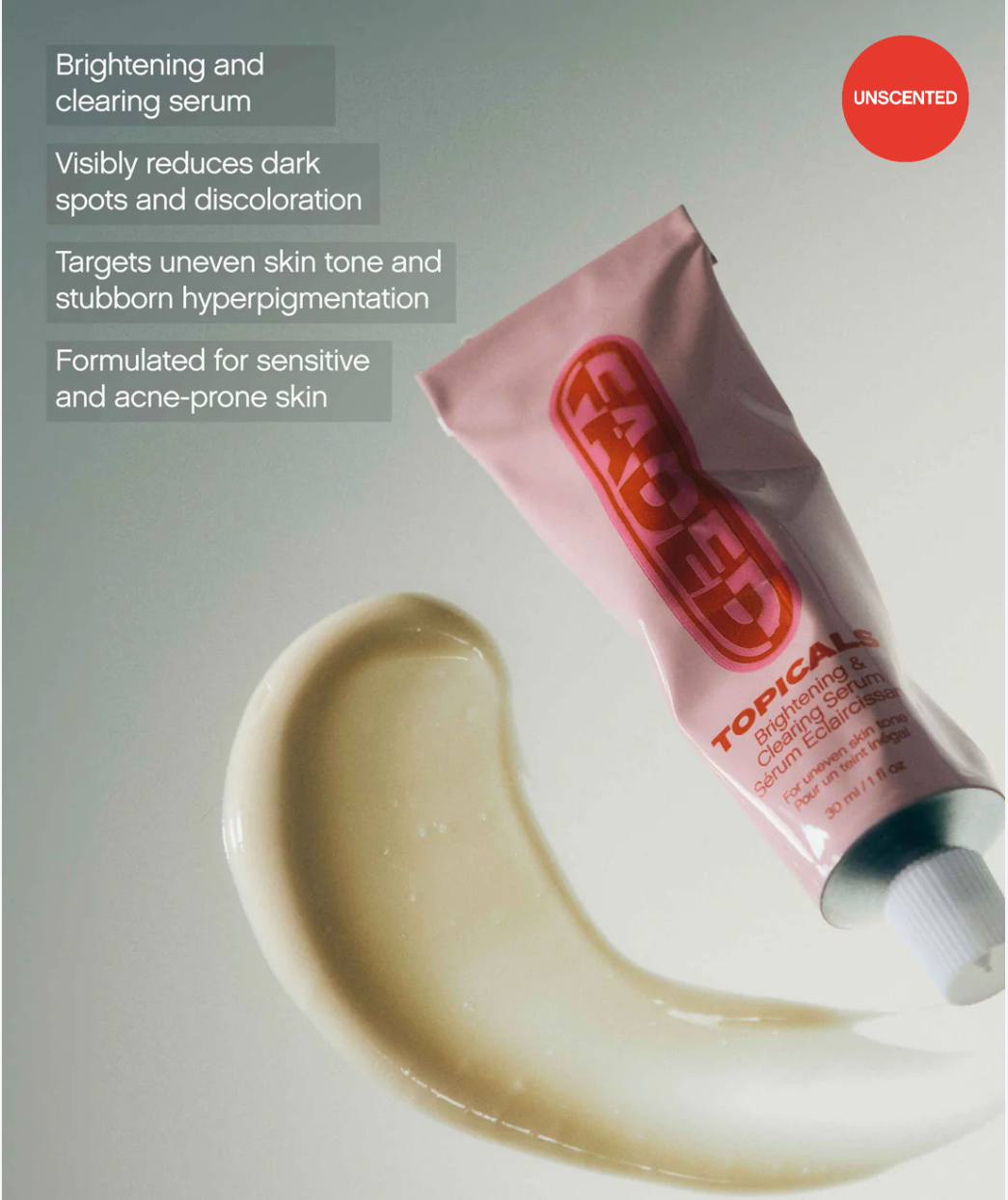 Faded Starter Kit For Discoloration + Uneven Skintone 1.75 fl oz (1 bar) | 15 ml (serum) | 1 pair (eye mask)