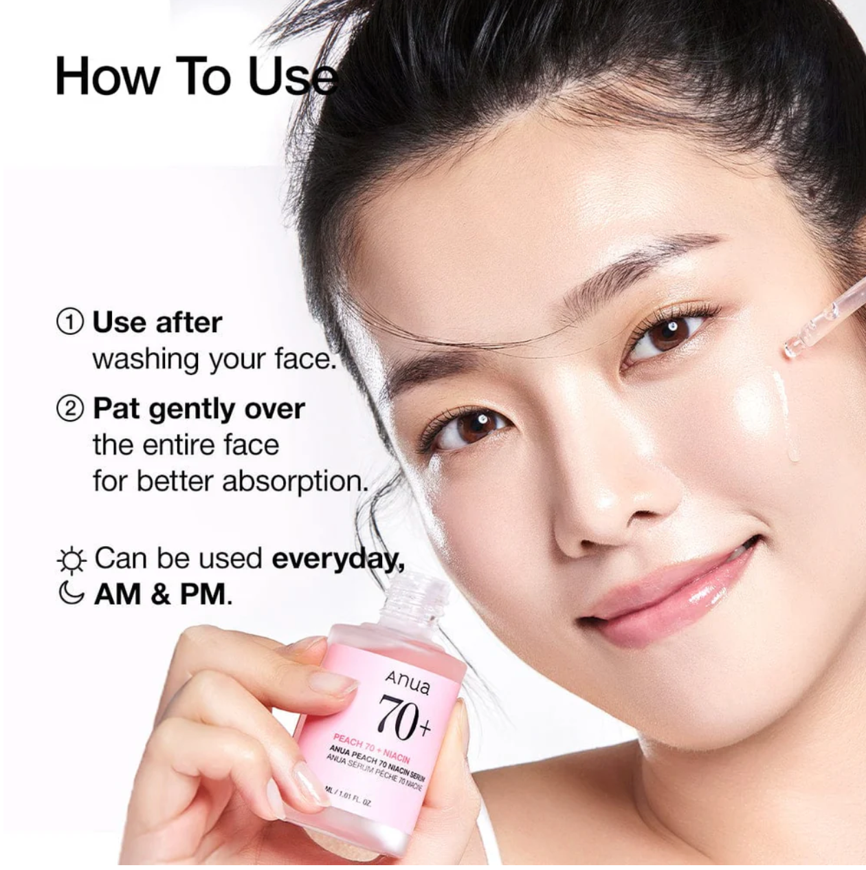 Anua Peach 70% Niacinamide Serum