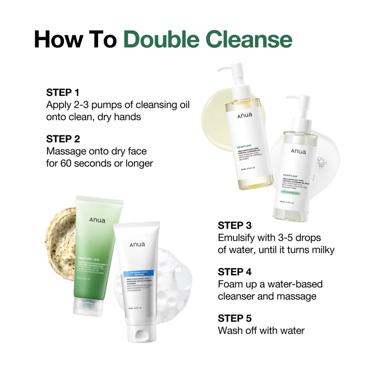 Anua Heartleaf Pore Control Cleansing Oil